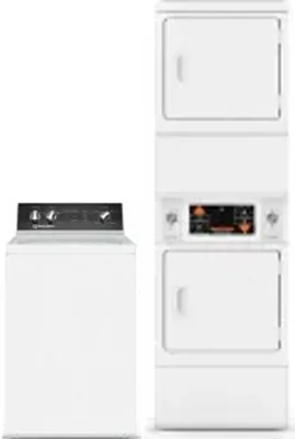 Side by Side Washer & Dryer Set